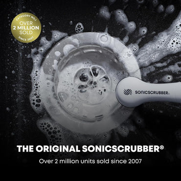 SONICSCRUBBER SonicScrubbers Sonic Scrubber Oscillating Cleaning Tool for the Kitchen and Bathroom, Grout, White