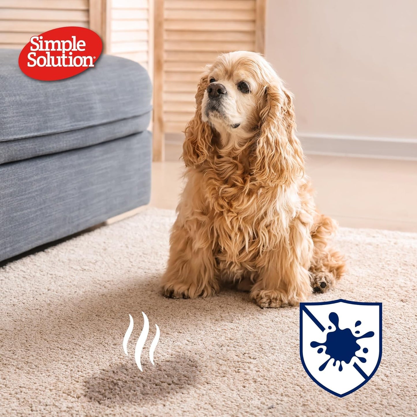 Simple Solution Extreme Pet Stain and Odour Remover, Enzymatic Cleaner with 3X Pro-Bacteria Cleaning Power - 945ml