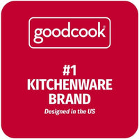 Good Cook Can Opener, Safe Cut Manual Can Opener, no Sharp Can Edges, Black
