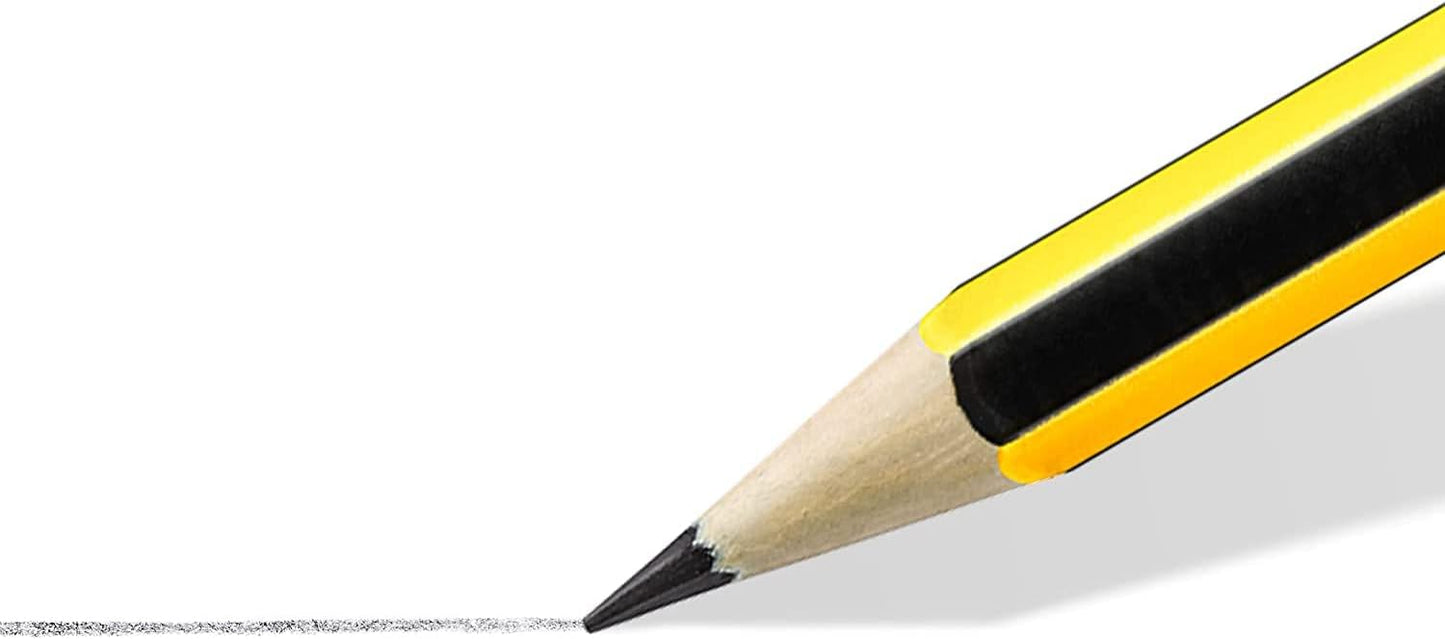 STAEDTLER 121-2 BK5D Noris School Graphite Pencils - HB Degree (Pack of 5), Grey