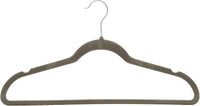 Velvet suit hangers
