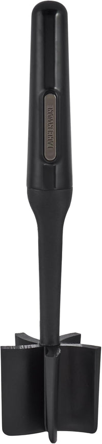 FARBERWARE Nylon Meat and Potato Masher – 5-Blade Ground Meat Chopper, Heat-Resistant to 450°F, Safe for Nonstick Cookware, Ergonomic Handle, 10-Inch, Dishwasher-Safe, Black