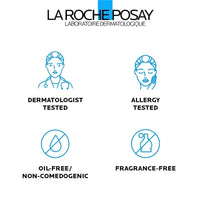 La Roche-Posay Effaclar Medicated Gel Cleanser, 2% Salicylic Acid Cleanser + LHA + Glycerin, Dermatologist Tested Foaming Acne Face Wash, Clear & Prevent Acne Breakouts, Oil Free, Targets Excess Oil