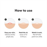Mighty Patch™ Original patch from Hero Cosmetics – The #1 Hydrocolloid Acne Pimple Patch for Shrinking Zits and Whiteheads in 1 use; Nighttime Spot Stickers for Face and Skin (36 Count)