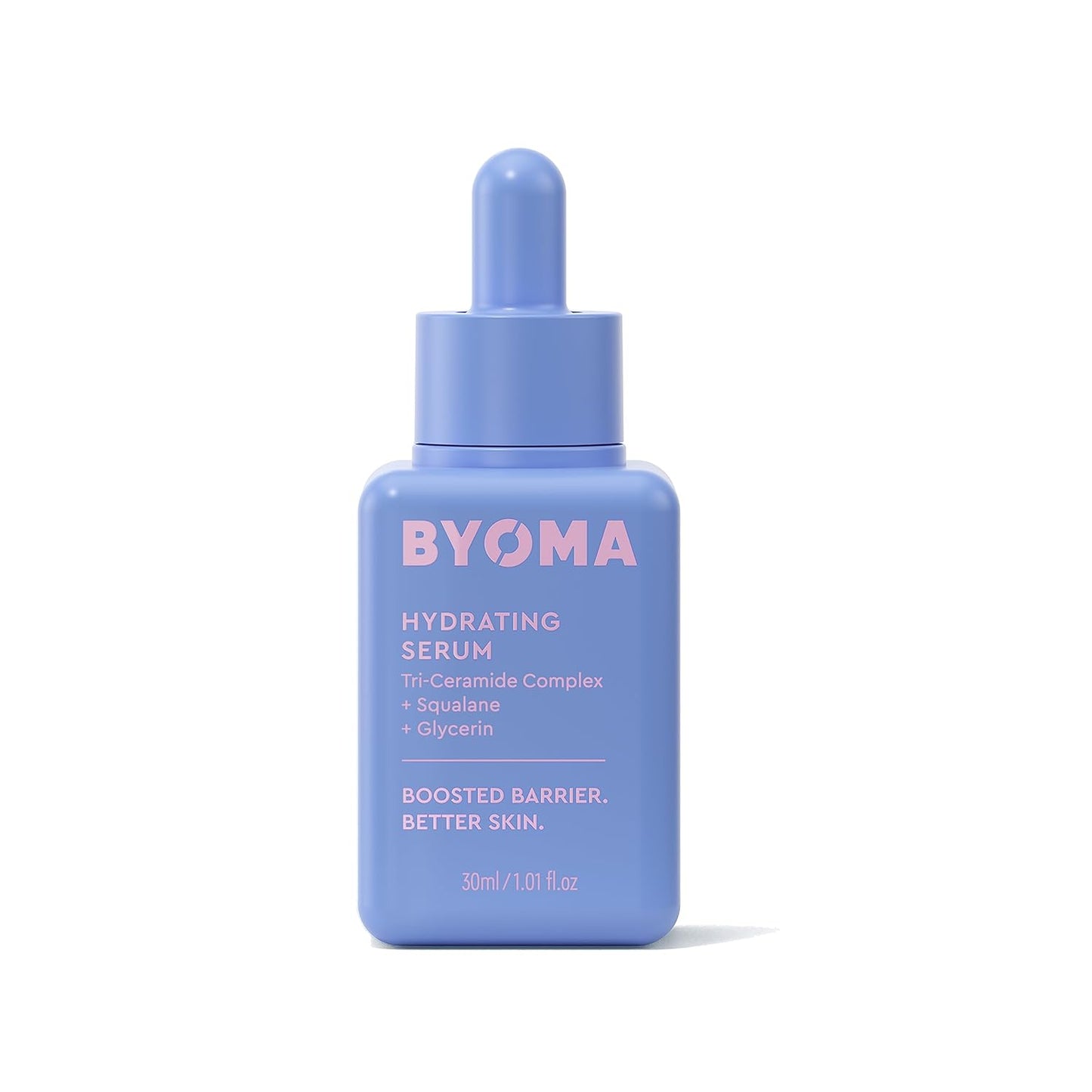 Hydrating Facial Serum with Squalane, Glycerin & Ceramides for Dewy Skin, 1 oz - Cart Shape