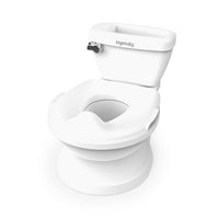 Summer Infant by Ingenuity My Size Potty Pro in White, Toddler Potty Training Toilet, Lifelike Flushing Sound, for Ages 18 Months+, Up to 50 Pounds