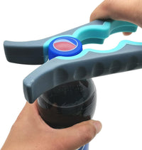 Otstar Jar Opener Bottle Opener and Ring Pull Can Opener for Weak Hands Arthritis Hands, Elderly