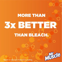 Mr Muscle Drain Unblocker, Sink & Drain Cleaner, Heavy Duty Drain Gel, 2 x 500 ml