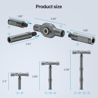 24 in 1 Magnetic Screwdriver Set, DIY Ratchet Mini Removable Self-Assembly Precision Screwdriver Tool Kit, Magnetic DIY Precision Tool Kit with Variety Head Styles for PC/Mobile/Watch/Bicycle