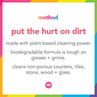 Method All-Purpose Cleaner Spray, French Lavender, Plant-Based and Biodegradable Formula Perfect for Most Counters, Tiles and More, 28 Fl Oz, (Pack of 1