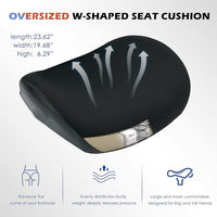 BOSMILLER 700lbs Big and Tall Office Chair with Wide Thick Seat Cushion for Sitting All Day,Ergonomic Mesh Desk Chair with Adjustable Lumbar Support for Heavy People,4D Armrests