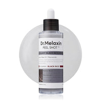 Peel Shot Glow Black Rice Ampoule - Soft Exfoliating Scrub & Blackhead Remover 80ml - Cart Shape
