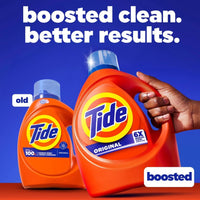 Tide Liquid Laundry Detergent, Original, 64 loads, 84 fl oz, HE Compatible (Packaging May Vary)