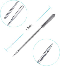 Sewing Machine Needles, 50 PCS Universal Sewing Machine Needle, Compatible with Singer, Brother, Janome, Varmax, Sizes HAX1 65/9, 75/11, 90/14, 100/16, 110/18 (50 PCS)