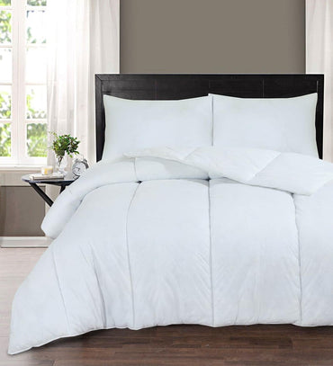 SleepyNights Single 10.5 Duvet Quilt Tog All Year Round Season Non Allergenic Hollowfibre – Polypropylene Cover
