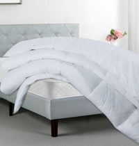 SleepyNights Single 10.5 Duvet Quilt Tog All Year Round Season Non Allergenic Hollowfibre – Polypropylene Cover