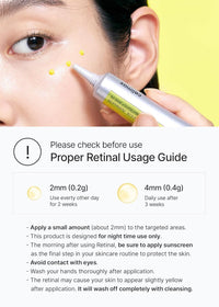 celimax The Vita A Retinal Shot Tightening Booster | 0.1% Retinal, 3% Matryxyl, High-Strength Retinoid for Anti-Aging, Pore Minimizer, Wrinkles & Fine Lines, Firmer Skin, 15ml