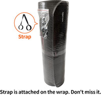 1/2 Inch Extra Thick Exercise Yoga Mat with Carrying Strap, Cushioned Support, for Fitness and Gym Workouts