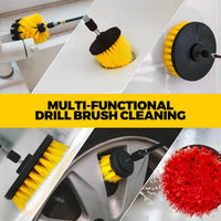 Holikme 22Pack Drill Brush Attachments Set,Scrub Pads & Sponge, Buffing Pads,Power Scrubber Brush,Car Polishing Pad Kit,Wax Applicator Pad,Car Cleaning Kit,Masonry Brushes,Cleaning Supplies
