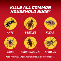 Ortho Home Defense Insect Killer for Indoor and Perimeter2 with Comfort Wand, Controls Ants, Roaches, Spiders and More, 1.33 gal