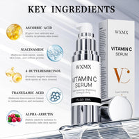 Super Vitamin C Face Serum for Mature Skin: All-in-One Hydrating Anti-Aging Formula by Vitamin C, Hyaluronic Acid, Caffeine-Firming, Lifting, Targets Dark Spots, Wrinkles, 1 fl oz (Pack of 1)