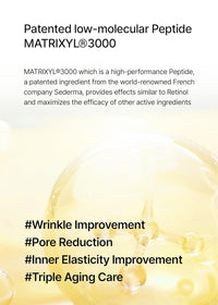 celimax The Vita A Retinal Shot Tightening Booster | 0.1% Retinal, 3% Matryxyl, High-Strength Retinoid for Anti-Aging, Pore Minimizer, Wrinkles & Fine Lines, Firmer Skin, 15ml
