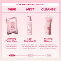 The Face Shop Rice Water Bright Makeup Remover Wipes for Face with Rice Extract, Brightening, Moisturizing, Infused with Cleansing Milk, Vegan Disposable Cleansing Facial Wipes, Korean Skin Care