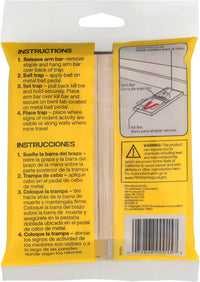 Victor Mouse Traps M150-12, Metal Pedal, Sustainably Sourced FSC Wood, Wooden Mouse Traps - Pack of 12