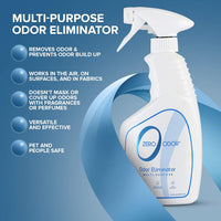 Zero Odor - Multi-Purpose Strong Odor Eliminator for Home, Office, Car, Bathroom, Hotel, Room Deodorizer, and Odor Neutralizer, 16oz