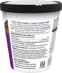 Nutri-Vet Pre & Probiotics for Dogs, Digestive Support, Upset Stomach, Puppy Probiotic, Pet Vitamins and Supplements, Dog Probiotics, Liver & Cheese Flavor, 120 Soft Chews