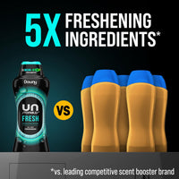 Downy Unstopables In Wash Scent Booster Beads, Fresh Scent, 24 oz, Laundry Beads for Odor Protection (Packaging May Vary)