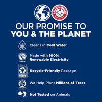 ARM & HAMMER Plus OxiClean Odor Blasters Fresh Burst, 128 Loads Liquid Laundry Detergent, 166.5 Fl oz