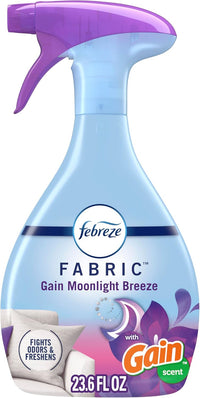 Odor-Fighting Fabric Refresher with Gain,Moonlight Breeze, 23.6 fl oz