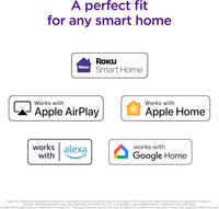 Roku Express 4K+ | Roku Streaming Device 4K/HDR with Voice Remote, Free & Live TV
