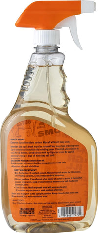Traeger Grills BAC679 Grill Cleaner Spray Bottle, Grease Cutter, Keep Grill Shiny, No Harmful Chemicals, Citrus Scent, 946ml
