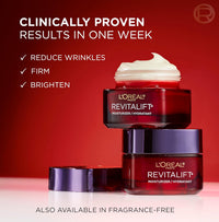 L'Oreal Paris Revitalift Triple Power Anti-Aging Face Moisturizer, Pro Retinol, Hyaluronic Acid & Vitamin C, Reduce Wrinkles 2.55 Oz