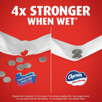 Charmin Ultra Strong Toilet Paper, 6 Mega Rolls = 24 Regular Rolls