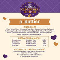 Old Mother Hubbard Wellness P-Nuttier Dog Biscuits, Natural, Training Treats, Peanut Butter Flavor, Mini Size, (6 Pound Box)