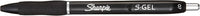 Sharpie S-Gel | Gel Pens | Medium Point (0.7mm) | Black Ink | 3 Count