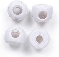 Safety 1st Parent Grip Door Knob Covers, White, One Size,4 Count (Pack of 1) (HS3260600), Packaging may vary