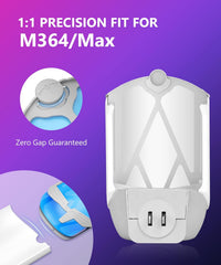 10 Pack Refill Cartridges, 2025 Upgraded High-Stick Refills, Compatible with Indoor Light M364 & Max, Easy to Replace