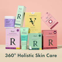 Rael Pimple Patches, Miracle Invisible Spot Cover - Hydrocolloid Acne Pimple Patch, Absorbs Zits & Blemish, Korean Skin Care, 2 Sizes