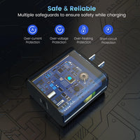 45W Super Fast Charger Type C, [2 Pack] 45 Watt USB-C Charger PD/PPS Wall Charging Block for Samsung Galaxy S25 Ultra/S25+/S25/S24/S23 Ultra/S23+/S22 Ultra/S22+/S20 Ultra, Tab S8(with 2X 6.6ft Cable)