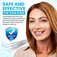 Dental Duty Dental Tools, Dental Pick for Teeth Cleaning Tools – Plaque Remover for Teeth with Teeth Cleaning Kit - Stainless Steel Dental Mirror for Teeth, Scraper and Scaler, (Aqua)