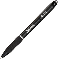 Sharpie S-Gel | Gel Pens | Medium Point (0.7mm) | Black Ink | 3 Count