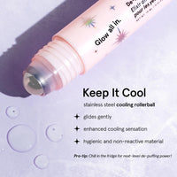 grace & stella Under Eye Brightener Roller - Airplane Travel Essentials - Travel Size Toiletries - Retinol & Caffeine Eye Serum for Puffiness, Dark Circles, Wrinkles - Vegan Skincare (15ml / 0.51floz)