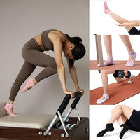 CoolMate Pilates Socks with Grips for Women, Yoga Socks, Crew Non Slip Women for Workout, Barre, Pilates Gifts