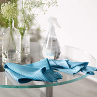 E-Cloth Microfiber Window Cleaning Cloth Kit - Glass Cleaning Cloth for Windows, Mirrors, Cars, Lenses, Eyeglasses, & More, Streak Free Clean, Machine Washable Reusable Towel - Alaskan Blue