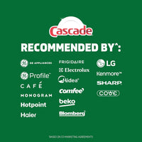 Cascade Free & Clear Dishwasher Detergent Liquid Gel, Dish Detergent, Dishwasher Soap, Lemon, 75oz
