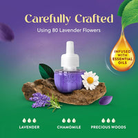 Air Wick Plug in Scented Oil Refill, 10ct, Lavender & Chamomile, Air Freshener, Essential Oils, Eco Friendly